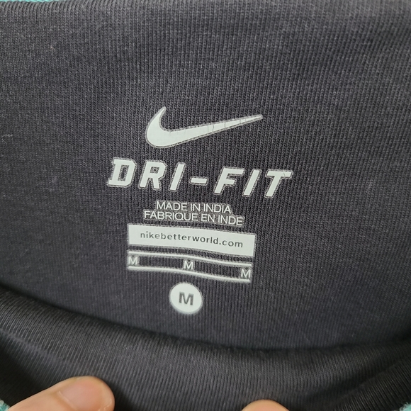 Nike Dri-fit Blue Band Workout Legging Medium - Picture 4 of 5